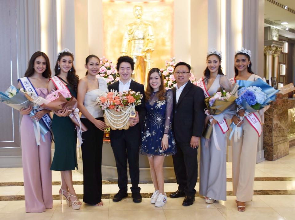คณะมิสไทยแลนด์เวิลด์ 2018 เข้าขอบคุณผู้บริหารโรงแรมเดอะเบอร์เคลีย์ ประตูน้ำ