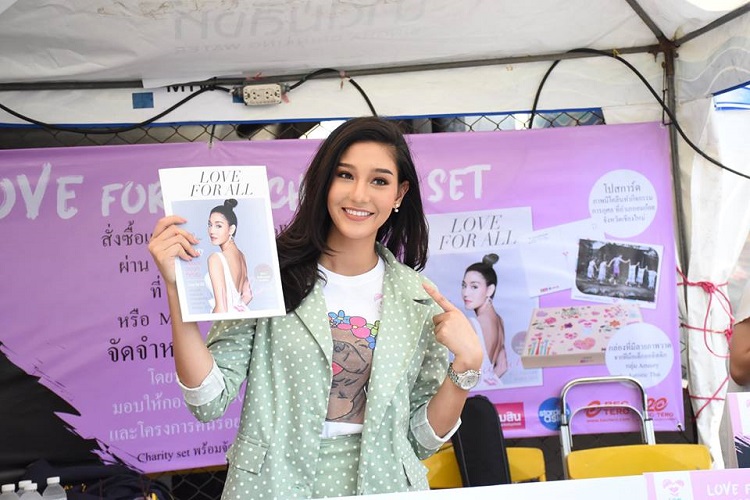 นิโคลีน ชวนทำบุญด้วยการอุดหนุนสินค้าโครงการ “Love for all Charity Set”
