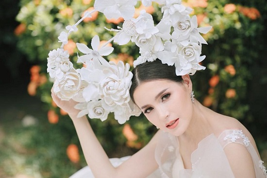 ณฉัตร มิสไทยแลนด์เวิลด์2012 และ มานิต้า นางงามมิสไทยแลนด์เวิลด์ปี 2018 สวยหวานเดินแฟชั่นโชว์ชุดเจ้าสาว BOBOSTUDIO