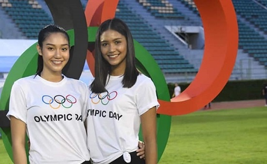 นิโคลีน แพรว สาวงามมิสไทยแลนด์เวิลด์ 2018 ร่วมงานกิจกรรม “เดิน – วิ่ง 2019 โอลิมปิค เดย์”