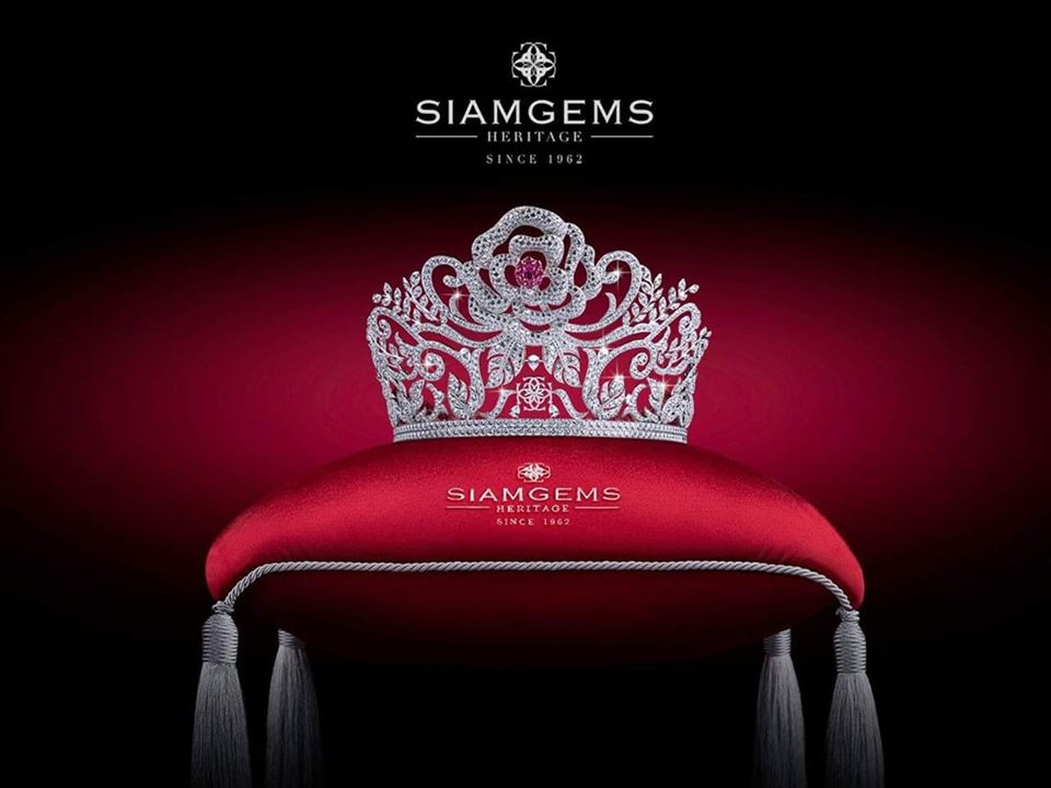 Miss Thailand World 2019 Tiara  concept Design By SiamGems Heritage