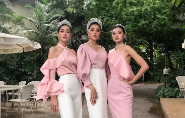 ทีมสาวงามจากเวที MissThailandWorld2019 เดินสายขอบคุณสื่อมวลชนวันที่สี่