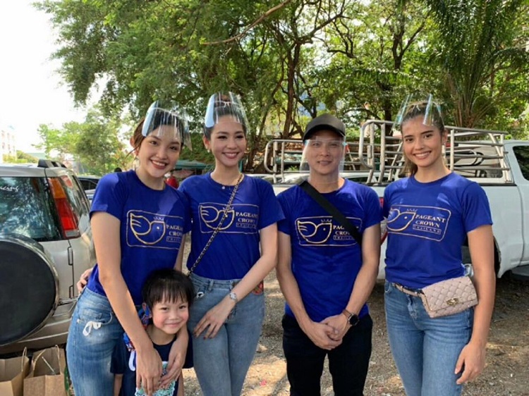 เกรซ Miss Thailand World 2019 และเพื่อนนางงามชื่อดัง  ลงพื้นที่ช่วย โครงการ