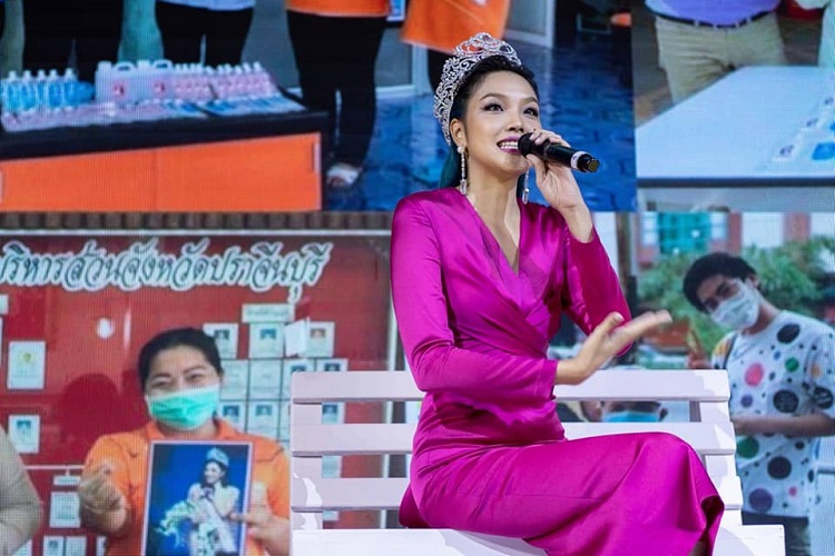 เกรซ Miss Thailand World 2019 ทำหน้าที่ ทูตกรมสุขภาพจิต กระทรวงสาธารณะสุข  ร่วมงาน วันสุขภาพจิตโลก